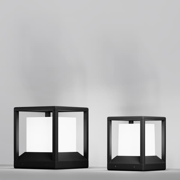 Udendørs standerlampe 21 cm grafit E27 15W Trim Maytoni