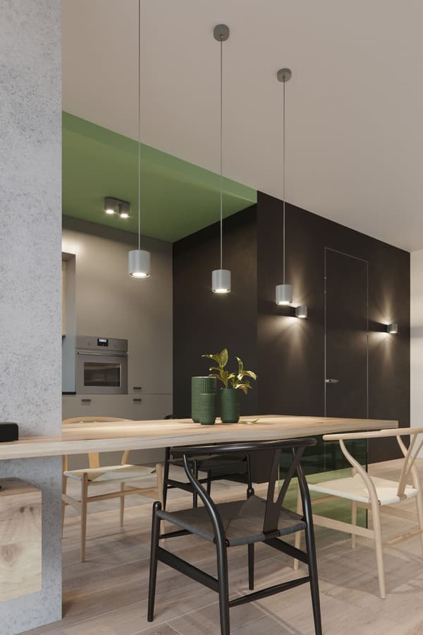 Væglampe ORBIS 1 Grå Sollux Lighting SL.0049
