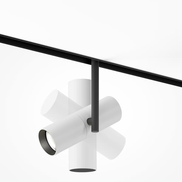 Magnetisk skinnespot hvid-sort LED 12W ELTI Maytoni Technical