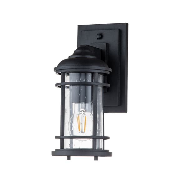 Industriel udendørs væglampe sort E27 60W Lighthouse Feiss