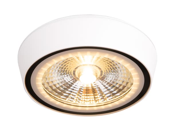 Moderne rund hvid LED loftspot 11W IP65 CHARON Maxlight