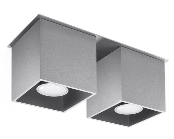 Spot QUAD 2 Grå Sollux Lighting SL.0064
