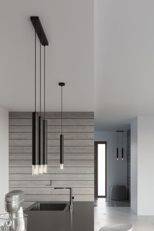 WEZYR 1 sort pendellampe Sollux Lighting model SL.0960