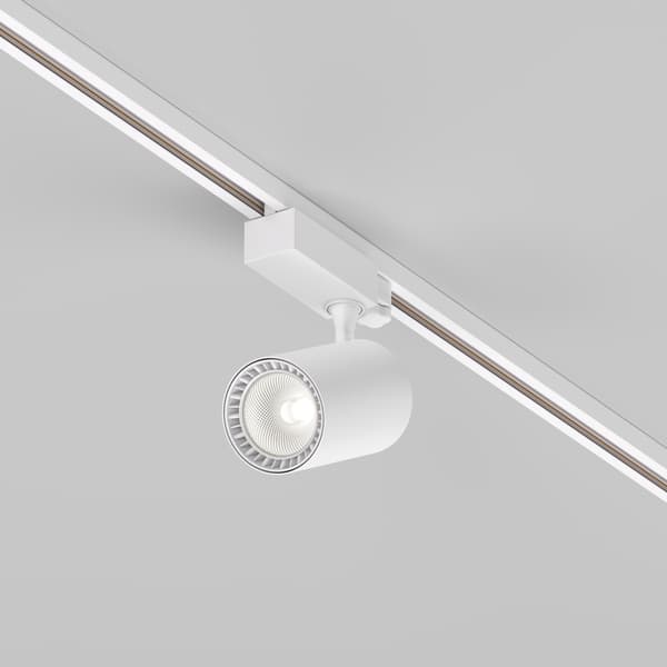 3-fas skenspotlight vit LED 20W 4000K VUORO Maytoni Technical