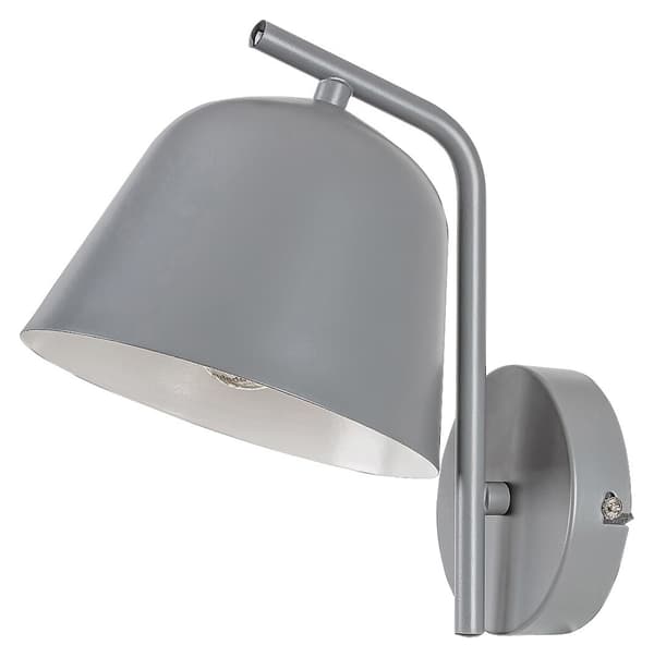 Vägglampa E14 askgrå Malia 3094 Rabalux