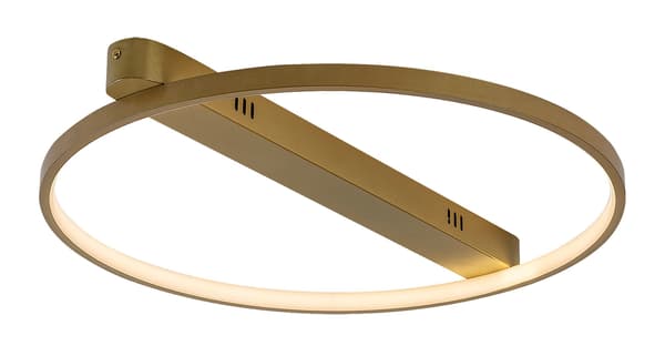 Loftlampe moderne guld LED ring 45W Beliza Rabalux