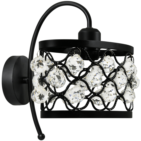 Vägglampa ellips E27 VEJLE 310170 Polux