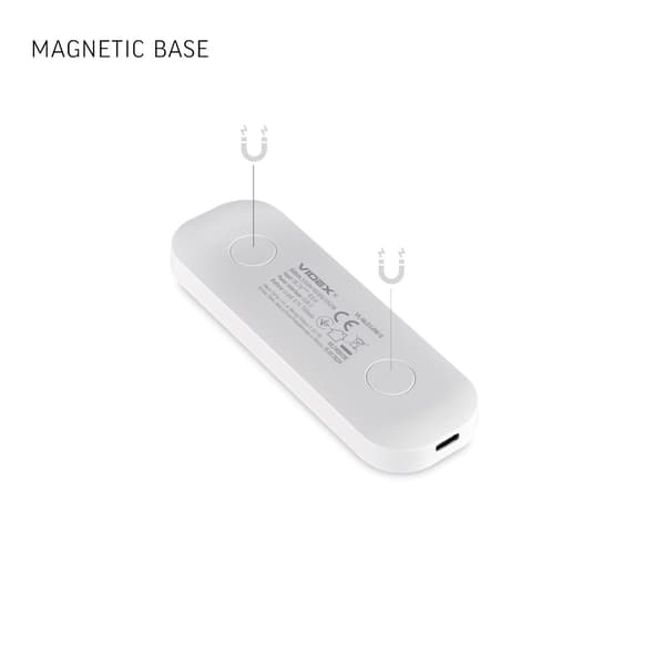 Trappbelysning med USB-C-batteri, rörelsesensor, magnetfäste Videx