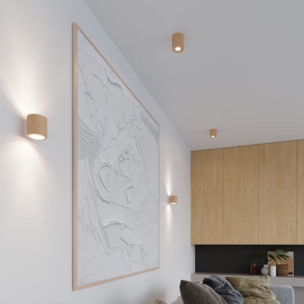 Spot ORBIS Luonnonpuu Sollux Lighting SL.0492