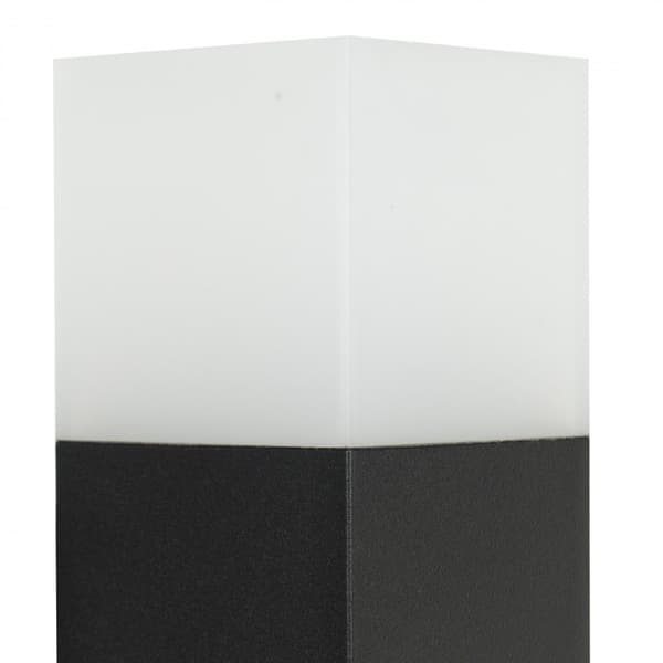 83 cm lysstolpe 1xE27 sort IP44 SU-MA Cube CB-830 BL