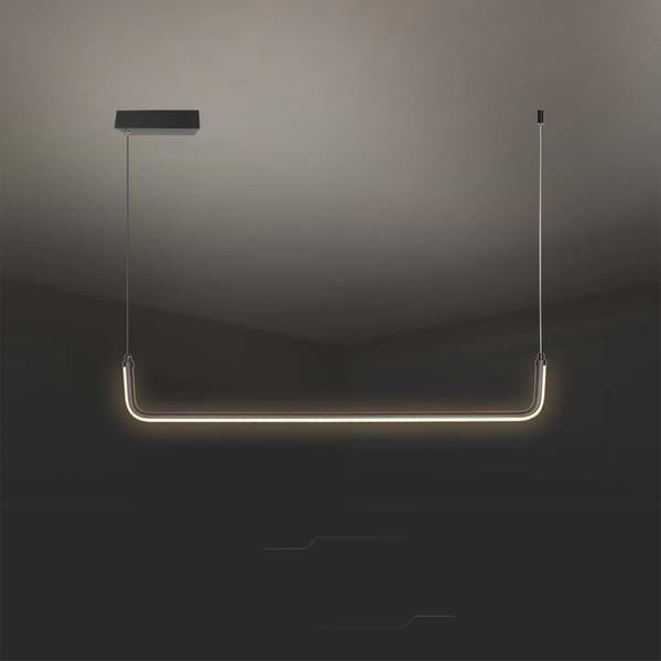 V-TAC VT-7769-6939 sort lineær LED pendellampe