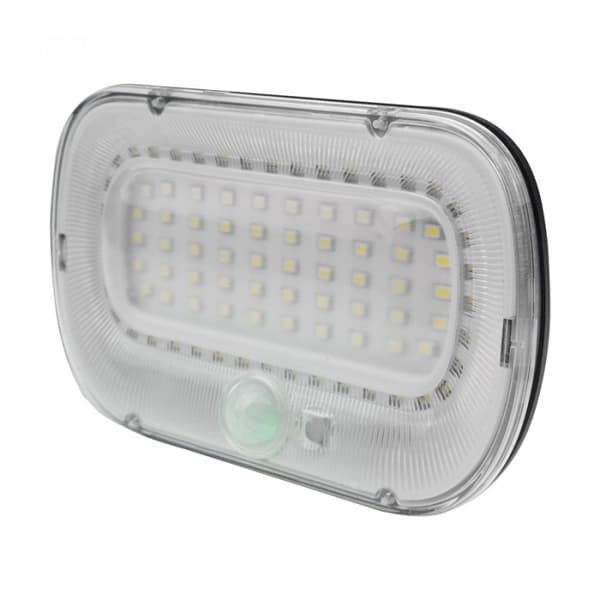 Ecolight EC20111 solcellsvägglampa med mikrovågsrörelsesensor