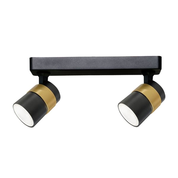 Spot Anillo 2xGU10 musta LP-770/2W BK Light Prestige
