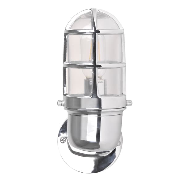 Vägglampa loft krom E27 LUND 312570 Polux