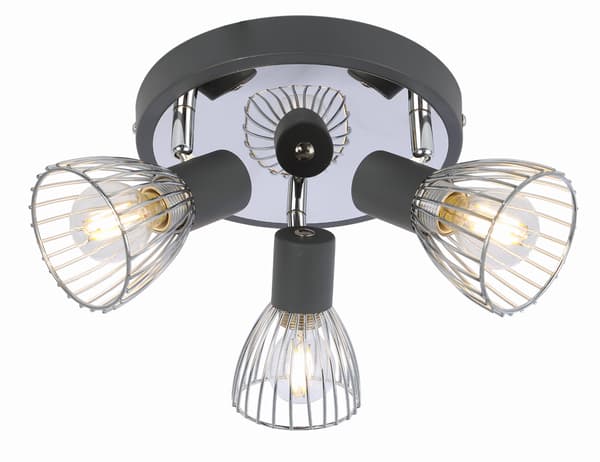 Candellux MODO 98-61546 sort loftlampe