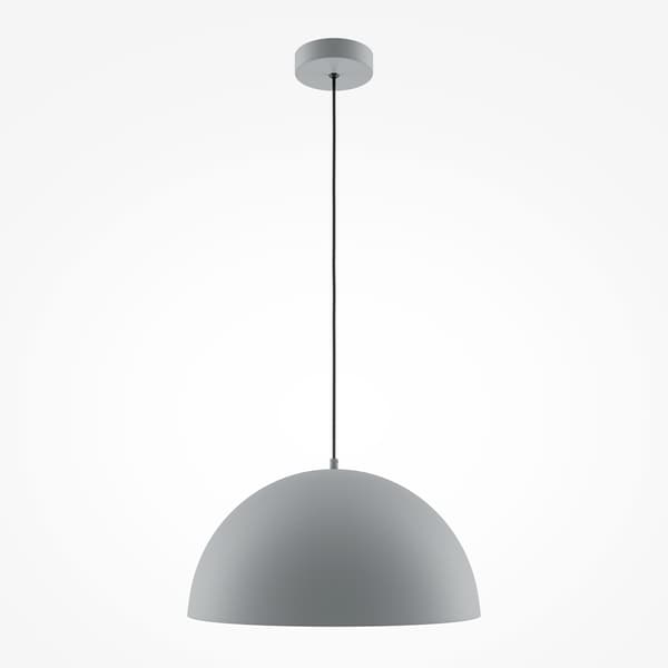 Pendellampe kuppel grå Basic colors 1xE27 40W Maytoni