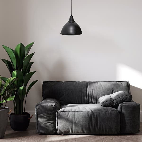 Wilbour Rabalux E27 1x60W sort pendellampe over bord 72013