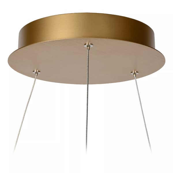 VIDAL LED 48W Lucide guld ring pendel