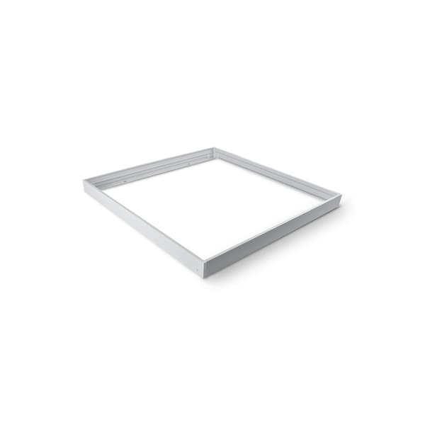 Ytmonterad ram för kassetpaneler 60x60 vit Panel Videx