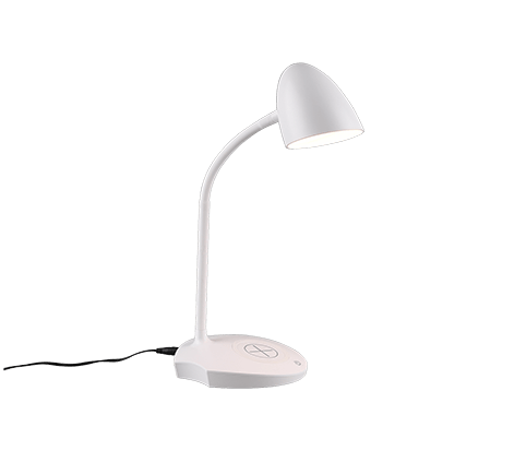 LED skrivebordslampe LOAD | induktionsoplader | hvid RL R59029901