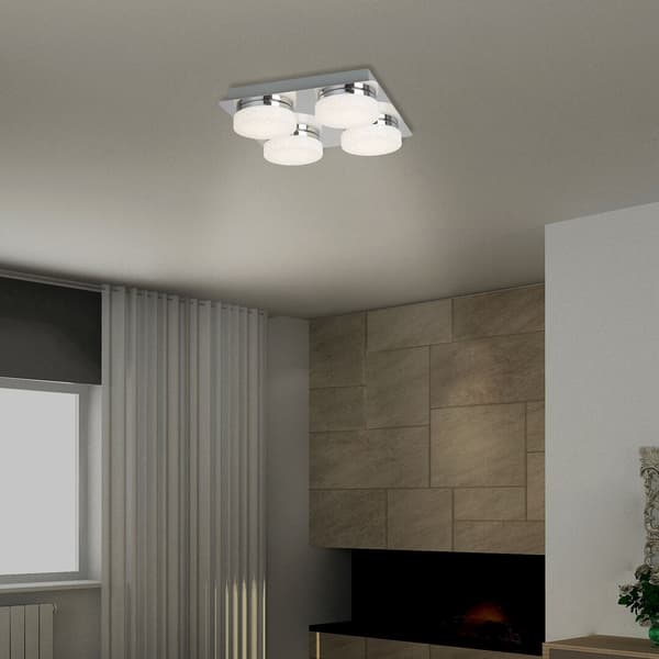 LED loftlampe 20W kromfarve 5664 Hilary Rabalux