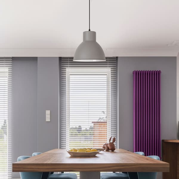 Hänglampa E27 1x60W silverfärg 2579 Derek Rabalux