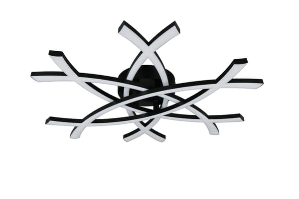 Loft moderne sort designer LED loftlampe 33W POLLOCK RL