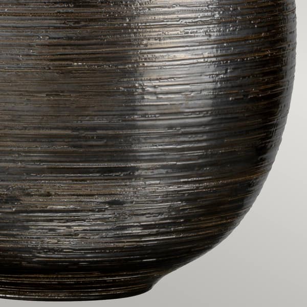 Bordlampe porcelæn sølv Caesar E27 60W Elstead