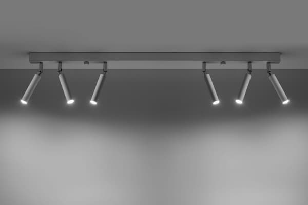 Taklist EYETECH 6 vit Sollux Lighting SL.0906