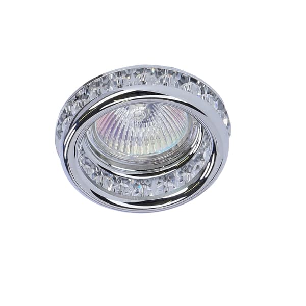 Krom loftspot rund krystal 1xMR16 50W SK-79 Candellux