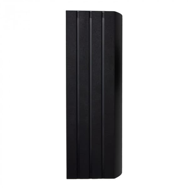 Sort solcellelampe til haven, 2-i-1 LED 1.5W med skumringssensor Ecolight