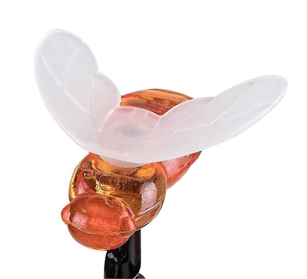 Dekorativ LED solcellelampe 0.06W Bobus sort 77002 Rabalux