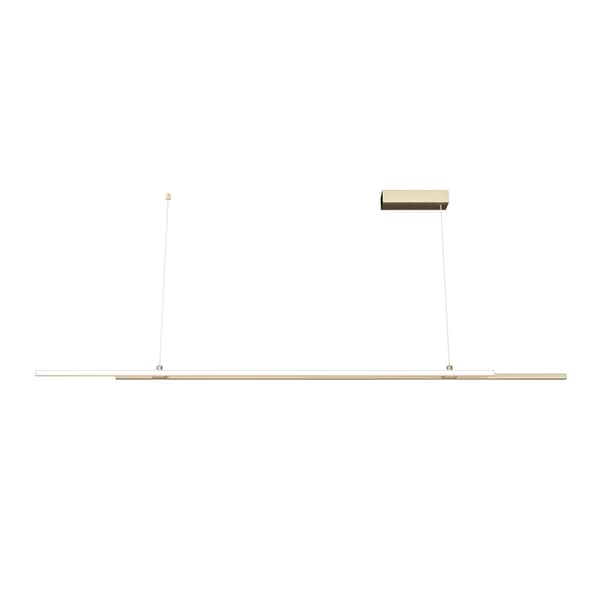 Halo Maytoni MOD005PL-L36BSK guld LED lineær pendellampe