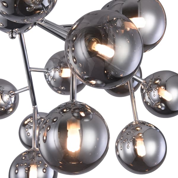 Loftlampe krom, glaskugler Dallas Maytoni MOD545PL-20CH