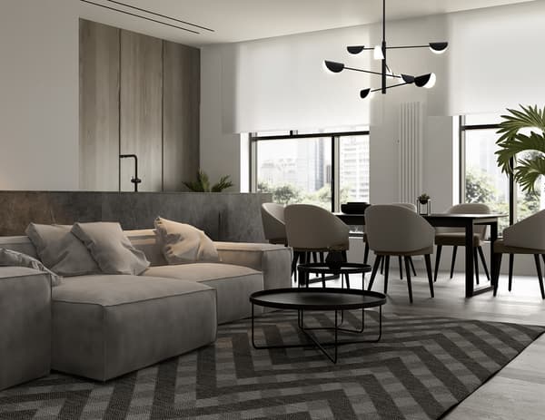 Moderne lysekrone Mollis Maytoni MOD126PL-08B