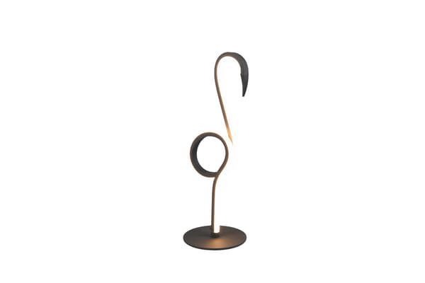 Bordlampe moderne sort flamingo LED 6W INGO RL