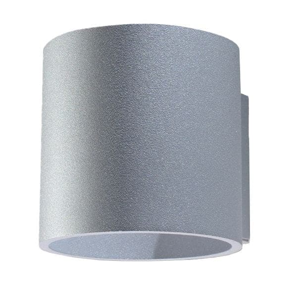 Seinävalaisin ORBIS 1 Harmaa Sollux Lighting SL.0049