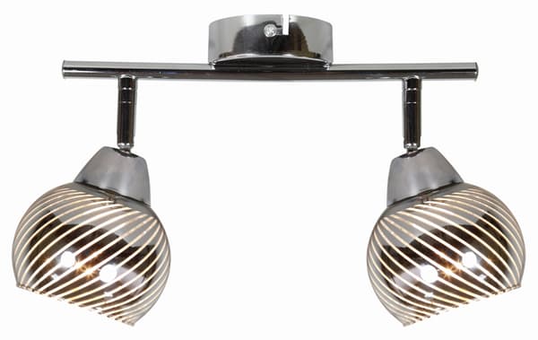 Candellux FORT 92-62819 krom loftlampe