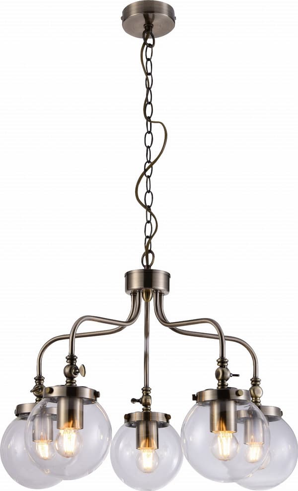 Candellux BALLET 35-70876 lysekrone messing