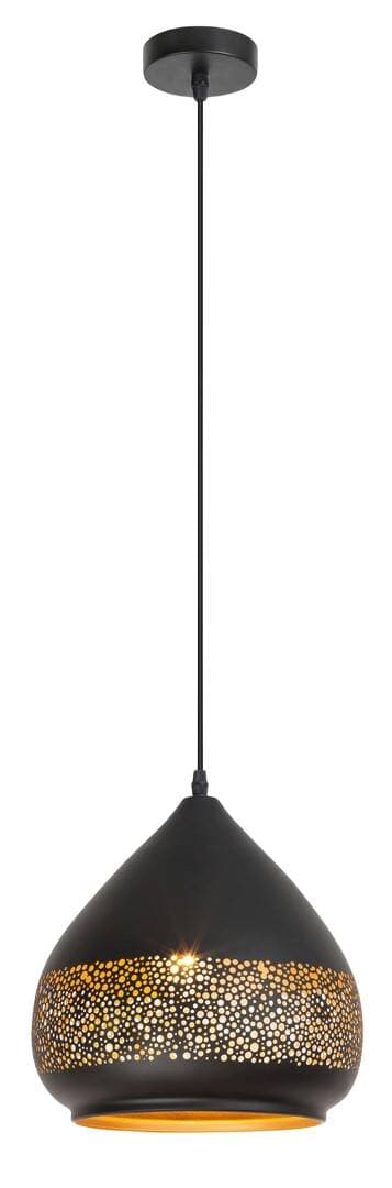 Pendellampe E27 1x40W sort 2278 Kaia Rabalux