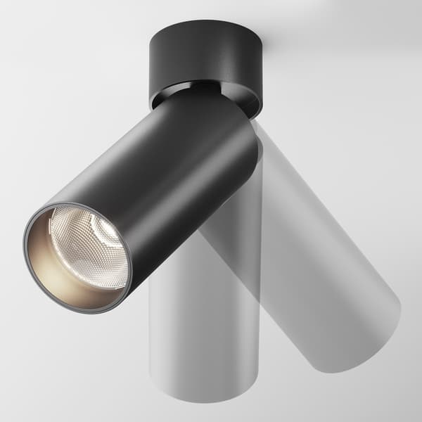 Maytoni Technical FOCUS LED loftlampe Maytoni C055CL-L12B4K-W-D-B