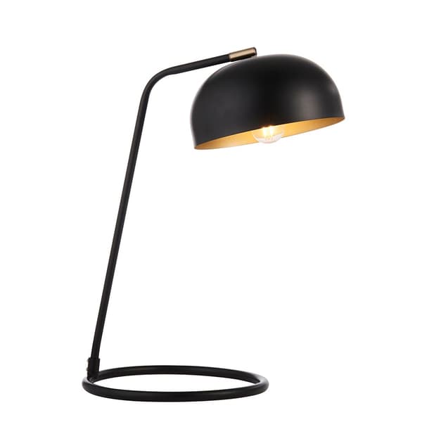Industriel bordlampe sort mat ringfod 1xE14 7W BRAIR NEW Endon