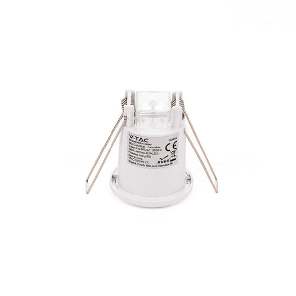 Takmonterad rörelsesensor vit infraröd 8 meter 360 grader fi50 V-TAC