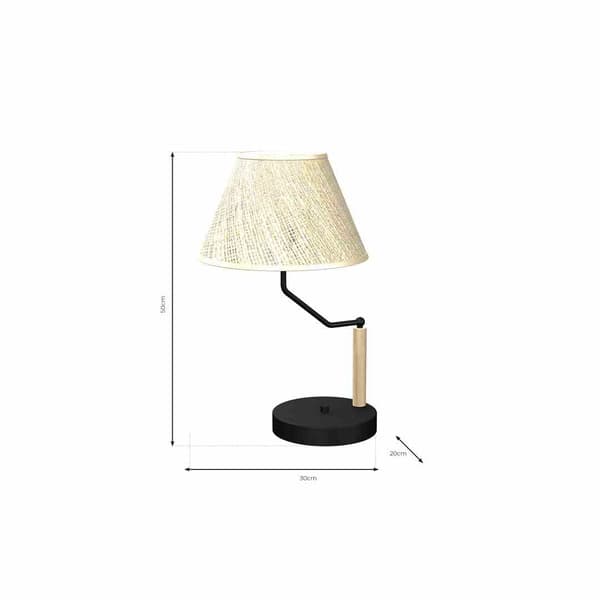 Milagro ETNA MLP7278 LED bordlampe sort