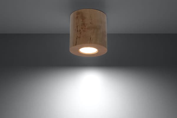Spot ORBIS Luonnonpuu Sollux Lighting SL.0492