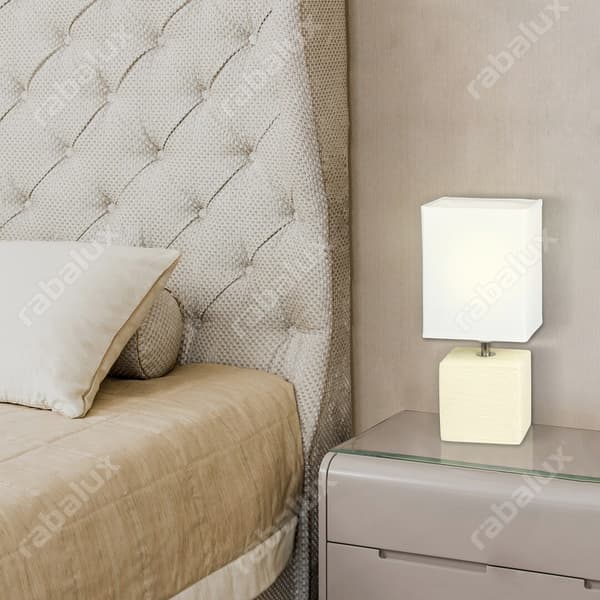 Orlando 4929 Rabalux E14 creme bordlampe