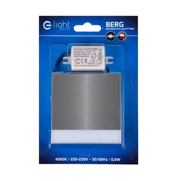Trappbelysning 1x0.6W LED BERG EKS0407 Eko-Light