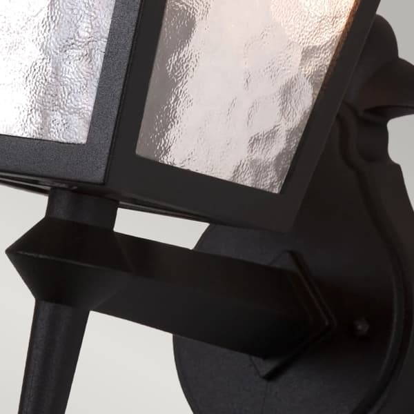 Canterbury ulkoseinävalaisin 1xE27 musta Elstead BL5-BLACK