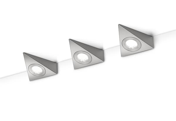 Vägglampa ECCO silver Trio 273370307
