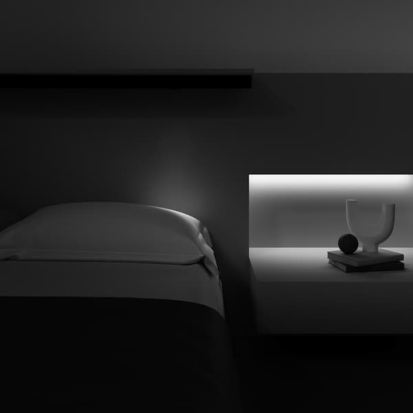 Magnetisk skinnespot sort LED 2W 3000K POINTS S Maytoni Technical